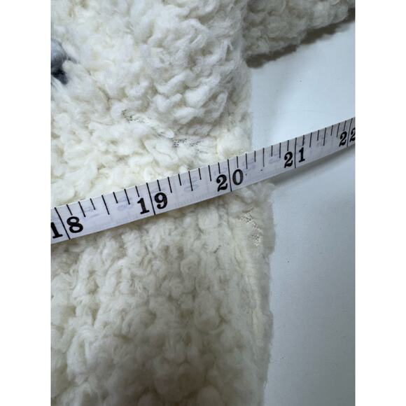 Weatherproof Vintage Cream Sherpa Fleece 1/2 Zip Pullover Women’s Sz M Cozy - Picture 11 of 15